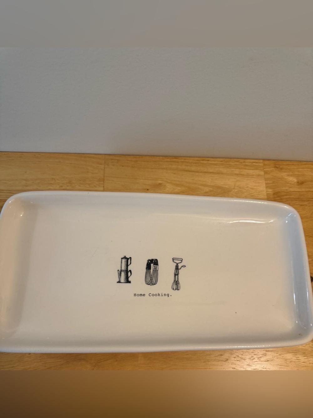 Rae Dunn Home Cooking Icon Platter